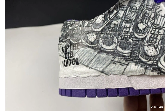 Dunk Low School Flip Old the Nike DJ4636-100 0710